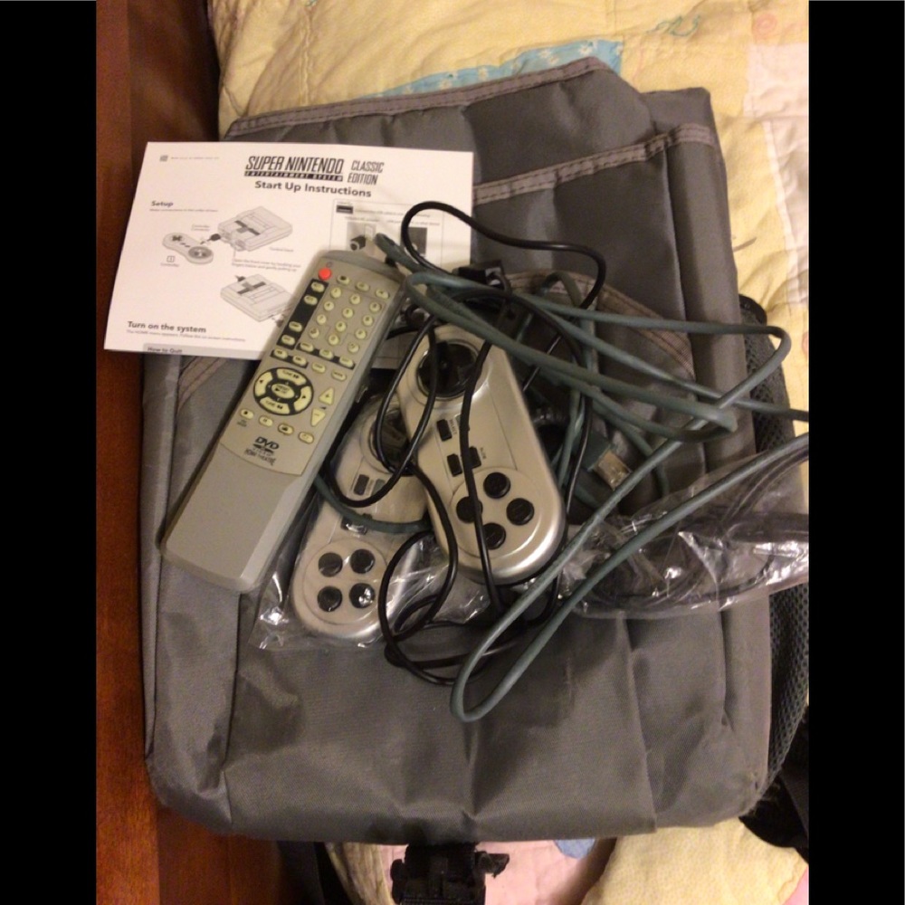 - Xbox Backpack With Some Controller And Wires - image 8